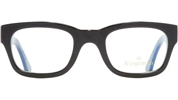 0868 Optical 01 Nero Occhiali da Vista Quadrati