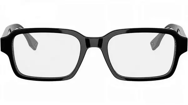 FF Squared Black Square Eyeglasses