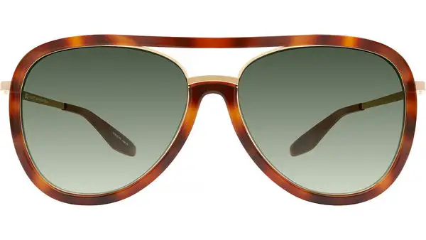 Fossett Havana Pilot Sunglasses
