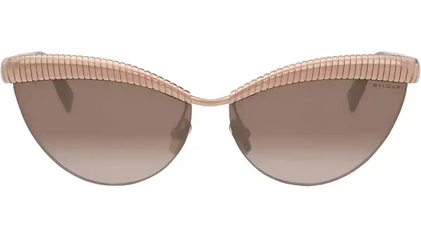 Tubogas Rose Gold Cat Eye Sunglasses