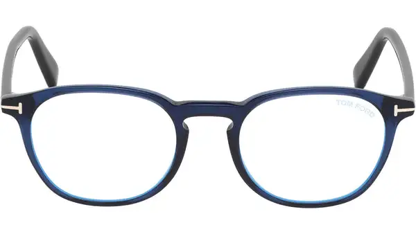 FT5583-B 090 Blu Occhiali da Vista
