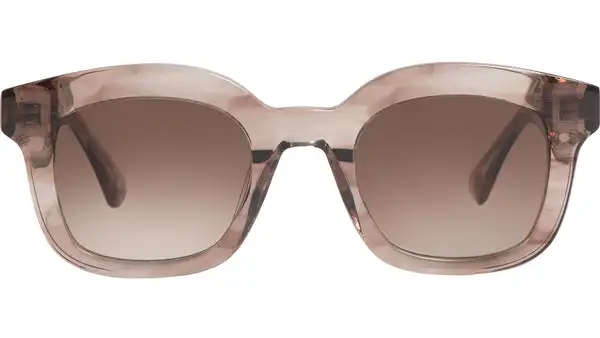 Estela Beige Fade Brown Occhiali da Sole Unisex