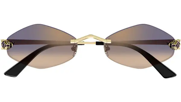 CT0433S 005 Oro Lucido Occhiali da Sole