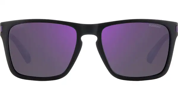 PLD 2139/S 5F3 MF Nero Opaco Viola Occhiali da Sole