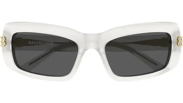BB0432S 003 Bianco Lucido Occhiali da Sole