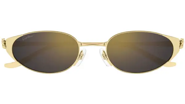 CT0630S 001 Oro Occhiali da Sole