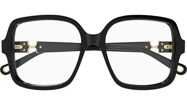 CH0335O 001 Nero Tinta Unita Occhiali da Vista
