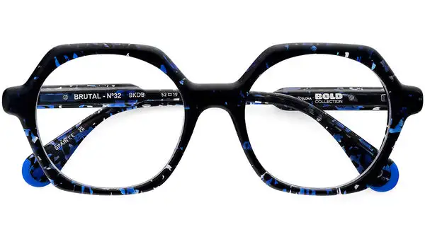 BRUTAL NO.32 BKDB Nero Blu Occhiali da Vista