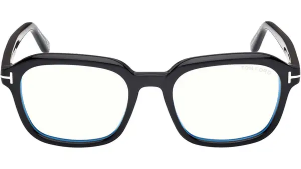 FT6060-B 001 Nero Lucido Occhiali da Vista