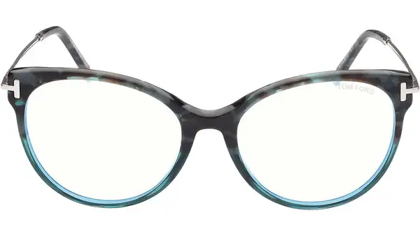 FT5770-B 056 Avana Blu Occhiali da Vista