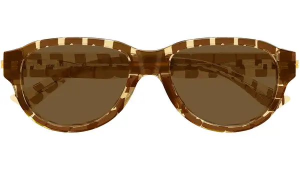 BV1410S 004 Giallo Marrone Occhiali da Sole