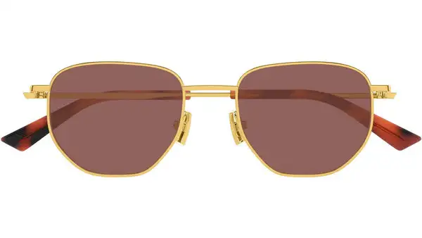 BV1301S 008 Oro Lucido Occhiali da Sole