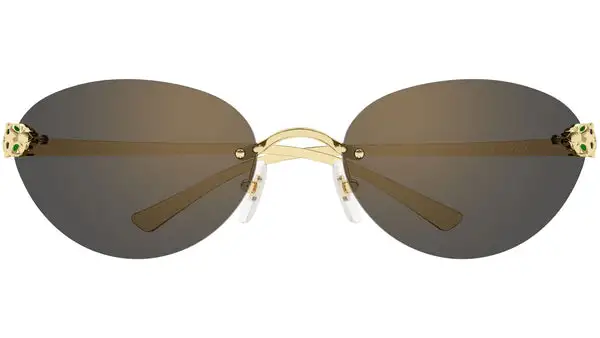 CT0635S 001 Oro Occhiali da Sole