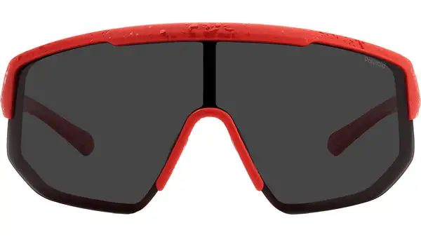 PLD 7047/S 0Z3 M9 Opaco Rosso Occhiali da Sole