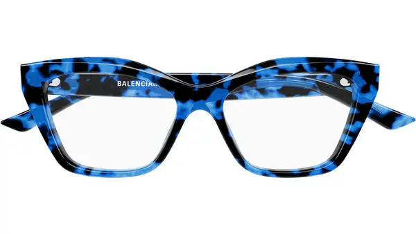 BB0342O 016 Blu Lucido Occhiali da Vista