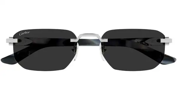 CT0622S 005 Argento Lucido Occhiali da Sole
