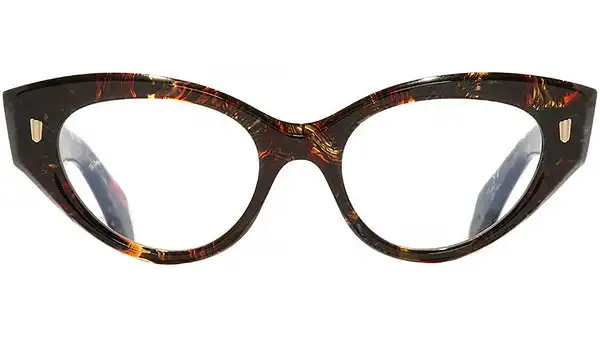 1417 Optical 02 Striato Occhiali da Vista Cat Eye