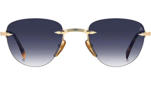 DB 1224/S 0NR 08 Marrone Oro Occhiali da Sole