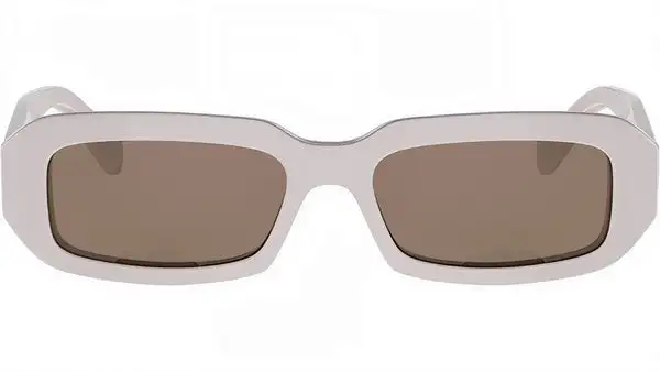 Triomphe Grey Rectangular Sunglasses