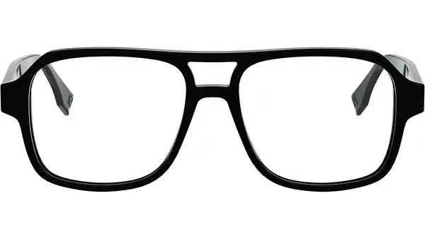 FF Squared Black Pilot Eyeglasses