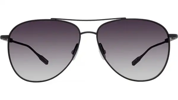 Trask Black Pilot Sunglasses