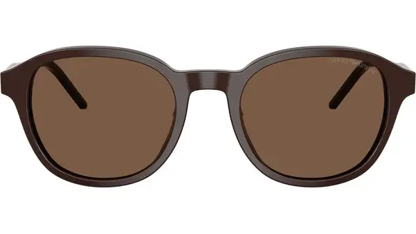 EA4247U 625573 Marrone Lucido Occhiali da Sole