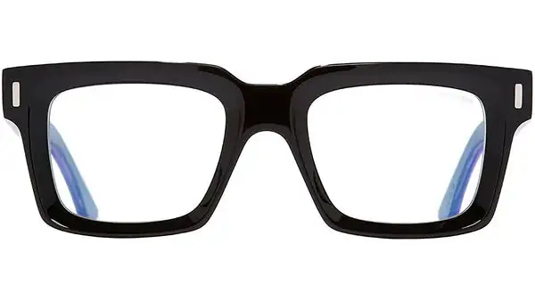 1386 Optical 13 Viola Su Nero Occhiali da Vista Quadrati