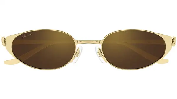 CT0630S 002 Oro Lucido Occhiali da Sole