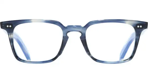 GR10 Optical 03 Blu Scuro Rigato Occhiali da Vista Quadrati