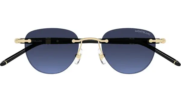 MB0412S 006 Oro Chiaro Occhiali da Sole