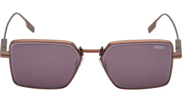 EZ0243 38A Bronzo Scuro Lucido Occhiali da Sole