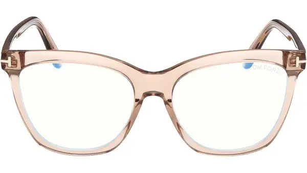 FT6042-B 045 Marrone Chiaro Lucido Occhiali da Vista