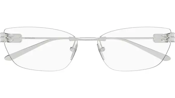 BB0490O 001 Argento Lucido Occhiali da Vista