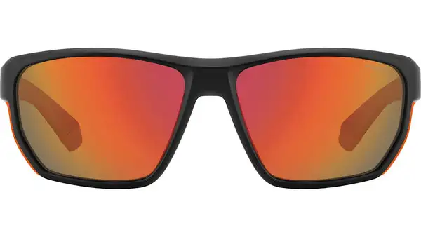 PLD 7057/S RC2 OZ Nero Opaco Arancione Occhiali da Sole