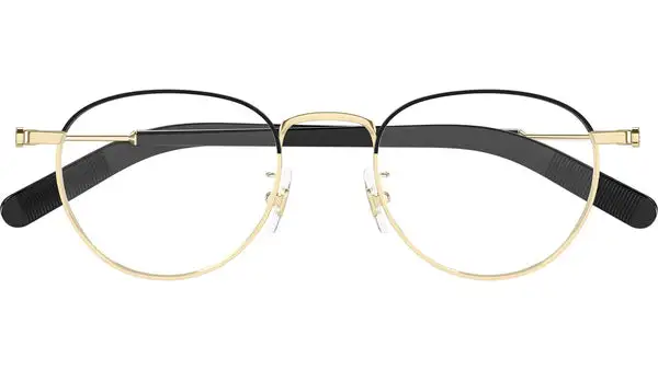 MB0423O 003 Oro Chiaro Occhiali da Vista
