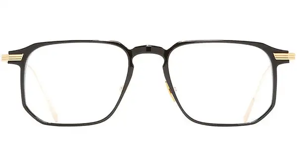 0007 Optical 01 Nero Occhiali da Vista Rettangolari