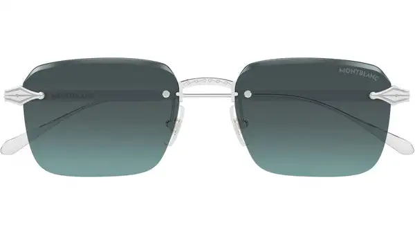 MB0456S 002 Argento Occhiali da Sole