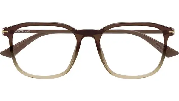 MB0438O 005 Beige Marrone Occhiali da Vista