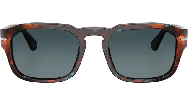 PO3386S 1232S3 Tartaruga Marrone Blu Occhiali da Sole