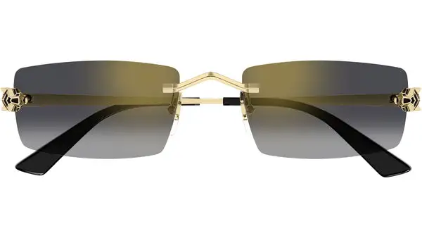 CT0598S 001 Oro Occhiali da Sole