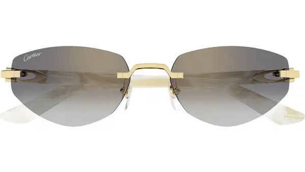 CT0580S 003 Oro Lucido Occhiali da Sole
