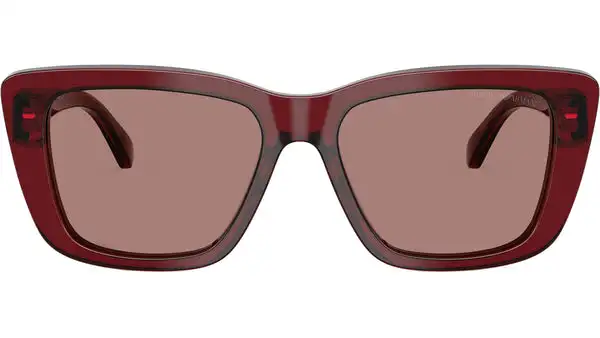 EA4246U 625473 Bordeaux Brillante Trasparente Occhiali da Sole