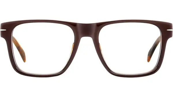DB 7020/CRAFTED EX4 Corno Marrone Occhiali da Vista