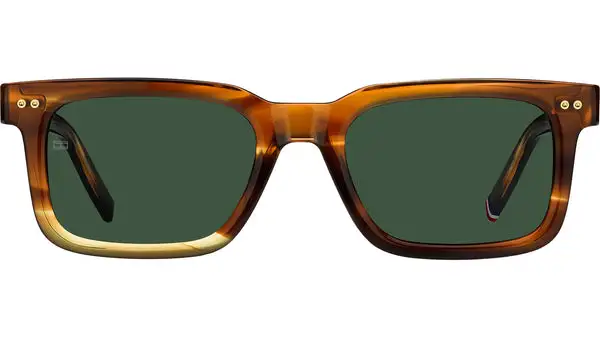 TH 85/S EX4 QT Marrone Corno Occhiali da Sole