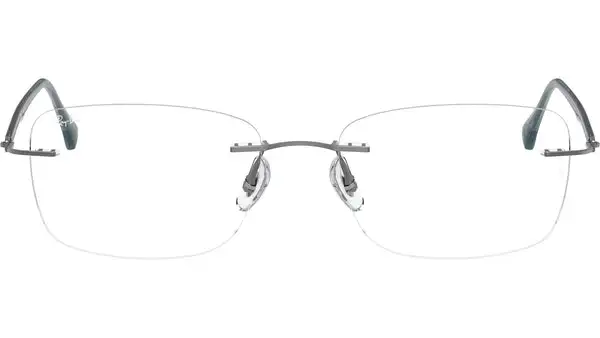 RB8725 Optics 1028 Canna Di Fucile Di Sabbia Scura Occhiali da Vista