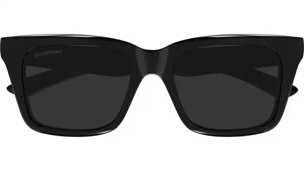 BB0467S 001 Nero Lucido Occhiali da Sole