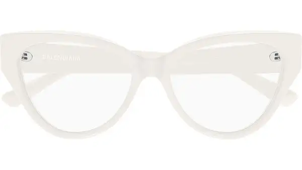 BB0482O 004 Bianco Lucido Occhiali da Vista