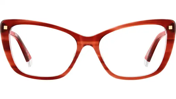 PLD D542 8RR Rosso Striato Occhiali da Vista