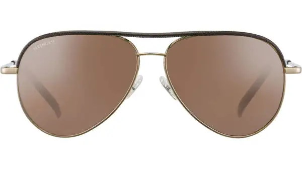Carrara Leather 8549 Gold Occhiali da Sole