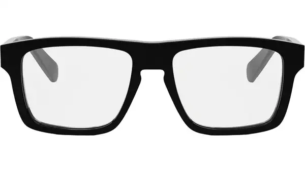 3 Dots Black Square Eyeglasses